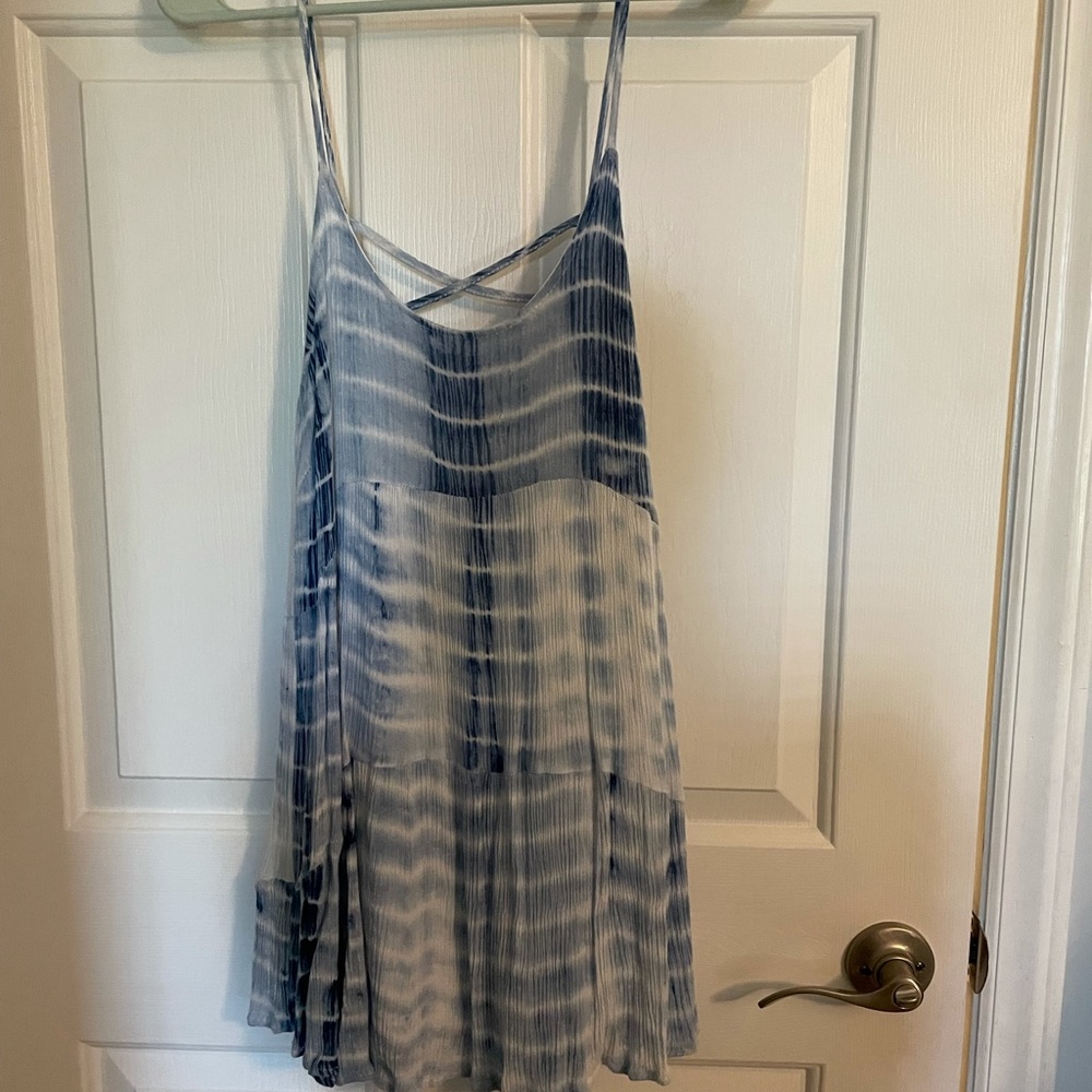 cute tie-dye short dress!